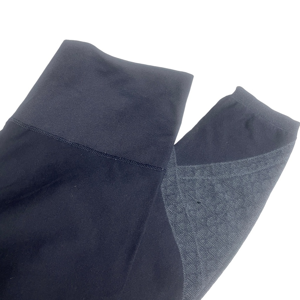 Spanx Medium Navy Skinny Textured Leg Tights